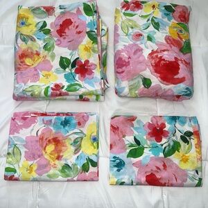 Pottery Barn Kids Floral Sheet Set - Hope For Flowers by Tracy Reese